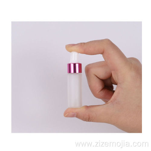 Cosmetic 5ml round essential oil dropper bottle